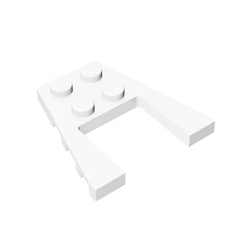 1 Бр. Строителни блокове 43719 Клин, плоча 4 x 4 Събиране на Обемни модулни играчки GBC за хай-тек набор MOC