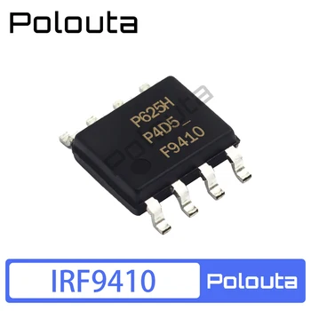 10 Бр Polouta IRF9410 SOP8 MOS Полеви Транзистор Кръпка Електрически Компонент Arduino Nano си САМ 
