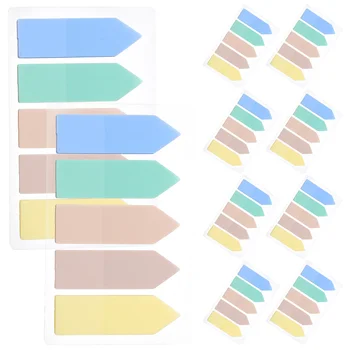10 Комплекта стикери Класирането показалеца на Етикети Студентски бележки за нокти Разделите Хартиени отметки