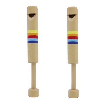 2 дървени флейтовых инструмент с диакритични знаци Дървена флейта Началото на музикален инструмент, за възрастни, деца, любители на музиката