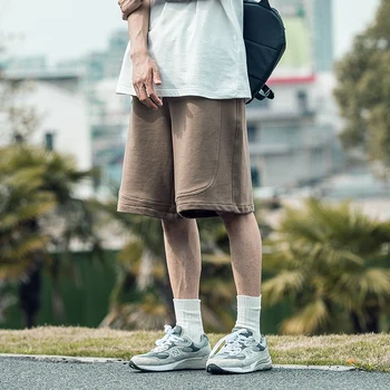 2023 Летни къси панталони Мъжки Корейски Модни топене на Ежедневни Градинска облекло дължина до коляното Стръмни Модни Къси панталони Дишаща C10