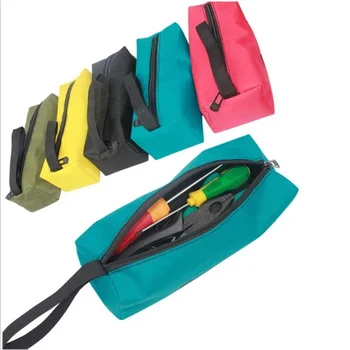 25*8.5*7 См Платно Нов Здрав калъф за инструменти за ремонт на Преносима чанта за инструменти Чанта за съхранение с цип Чанта-органайзер за работни