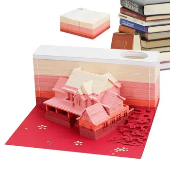 3D Memo 3D Paper Art Бележник За водене на Записки САМ Отбелязва Paper Card Занаятите Влага И Художествена Многофункционална Хартия За 3D Бележки За