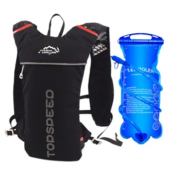 NEWBOLER Trail Running-ультралегкий раница с обем 5 литра, гидратационный жилетка за спринт, маратон, велосипедна чанта за вода с обем 2 литра