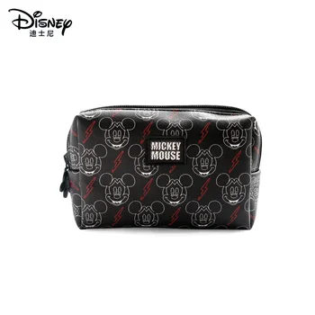 Автентичен портфейл Disney с Мики Маус, модни преносима многофункционална чанта за съхранение, дамски косметичка