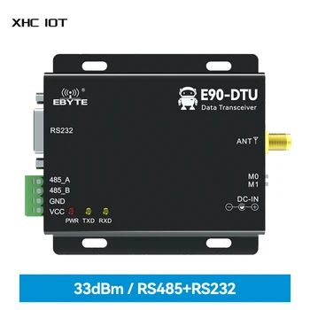 Безжична Цифрово Радио-RS232/RS485 433 Mhz XHCIOT E90-DTU (400SL33) Fifi Автоматично Реле Modbus Протокол 16 КМ Предавател