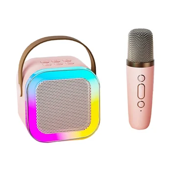 Звукът на микрофона K12 Универсален Безжичен микрофон Bluetooth Sound Home Универсален Семеен Микрофон За Пеене KTV, B
