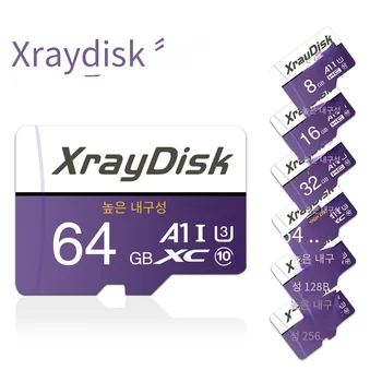 Карта памет Xraydisk Microsd 128 GB 64 GB 32 GB Високоскоростна Флаш карта TF Карта SD Флаш карта