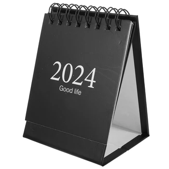 Мини-календар на 2024 година Тенис на Перекидной Календар Месечен Планер Планер Дневен ред Органайзер Канцеларски материали, Ученически пособия