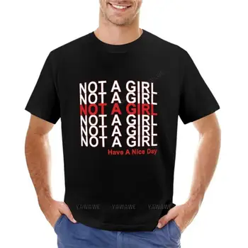 мъжки ризи, бели и черни капаци за момчетата, не за момичета, добър ден! Тениска, спортна риза, бързосъхнеща риза, мъжки ризи с графичен дизайн