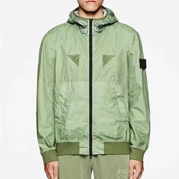 Нов италианската марка CP, водоустойчив ветрозащитная дишаща яке с качулка, палто