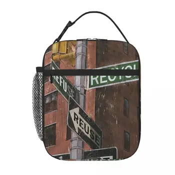 Ню йорк Broadway Деби Dewitt Lunch Мъкна, чанти за обяд, термосумки, термосумка за обяд