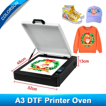 Печка DTF Colorsun A3 Принтер DTF С Функция Аларма с Професионална Сушилня Led Дисплей За Фурни За Настройка на Принтера DTF