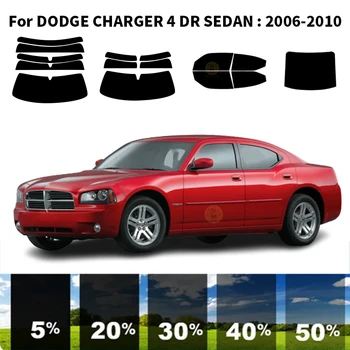 Предварително Обработена нанокерамика car UV Window Tint Kit Автомобили Прозорец Филм За DODGE CHARGER 4 DR СЕДАН 2006-2010