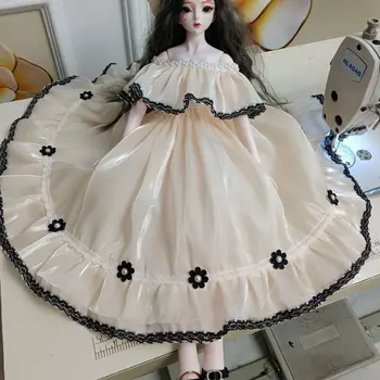стоп-моушън облекло 60 см за 1/3 кукли, обличане на принцеси, феи и ръчно изработени играчки за момичета 