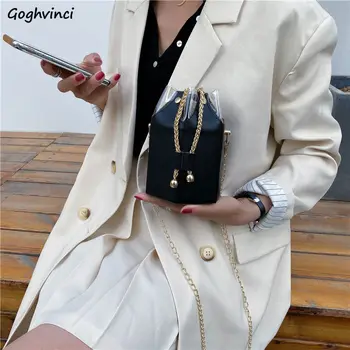 Чанта през рамо, дамски чанта от съвсем малък, изкуствена кожа, модерен универсален луксозна висококачествена дамски стара чанта с веригата в ретро стил