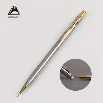 10ШТ притискателните метални молив 0,5 мм, активни автоматични моливи за ученици