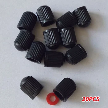 20PCS Пылезащитных капачки, капачки за състав на вентила на автомобилни гуми, въздушни винтови капачки за състав гуми