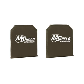 AA Shield Обновен Бронирани Леки Бронирани С инкрустации от СВМПЭ за самозащита Ballistic НИП 3A 11 x 14 САПИ Cut Двойка