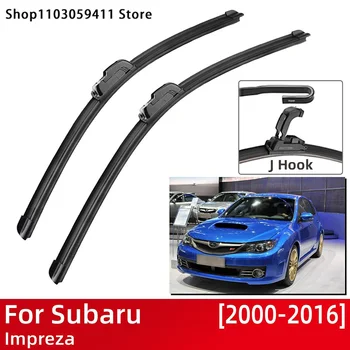 За Subaru Impreza 2000-2016 Автомобилни Аксесоари, Четки За Чистачки На Предното Стъкло На Предна U-Образна Форма J-Образни Куки 2015 2016 2013 2014 2012