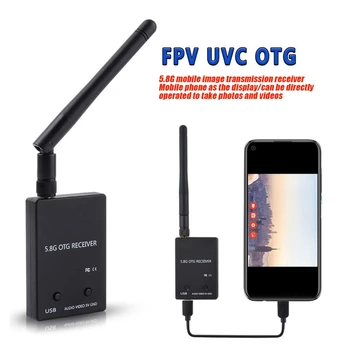 Пластмасов приемник UVC OTG 5.8 G 150CH, пълен канал за Android телефон, таблет, предавател, части за радиоуправляемого дрона